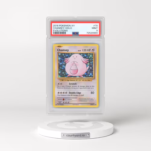 2016 Pokémon XY Evolutions #70 Chansey - Holo (PSA 9 MINT)
