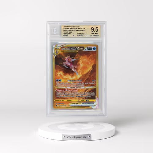 2022 Crown Zenith #GG67 Origin Forme Palkia VSTAR - Holo Secret (BGS 9.5 GEM MINT)