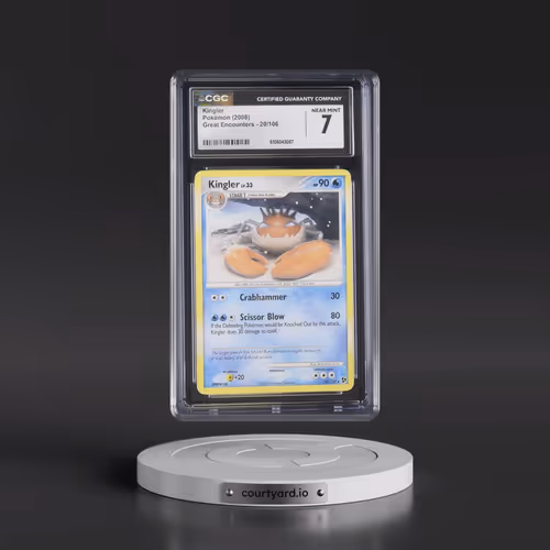 2008 Great Encounters #20/106 Kingler (CGC 7 NM)