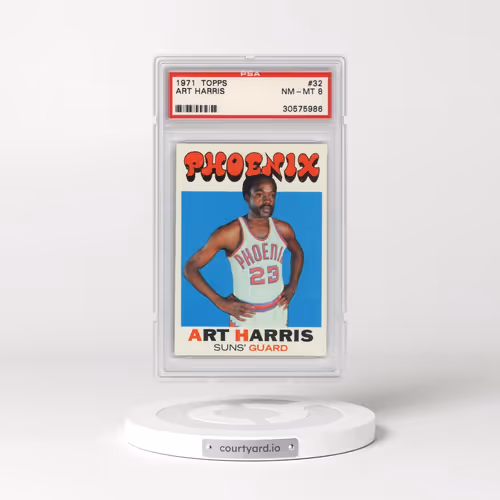 1971 Topps #32 Art Harris (PSA 8 NM-MT)