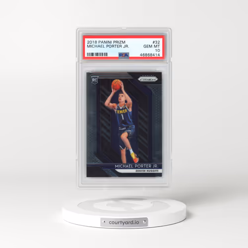 2018 Panini Prizm #32 Michael Porter Jr. (PSA 10 GEM MINT)