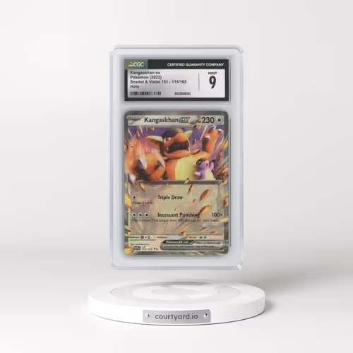 2023 Scarlet & Violet 151 - MEW EN #115/165 Kangaskhan ex (CGC 9 MINT)