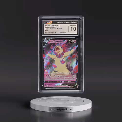 2022 Astral Radiance #053/189 Hisuian Typhlosion V - Holo (CGC 10 GEM MINT)