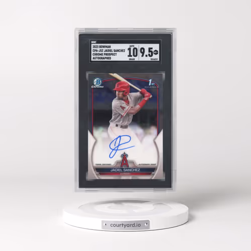 2023 Bowman #CPA-JSZ Jadiel Sanchez - Chr. Pros. Auto. (SGC 9.5 MINT+)