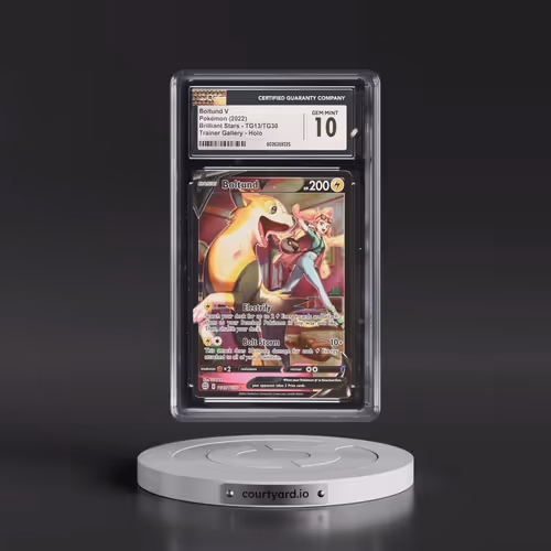 2022 Brilliant Stars #TG13/TG30 Boltund V - Trainer Gallery Holo (CGC 10 GEM MINT)
