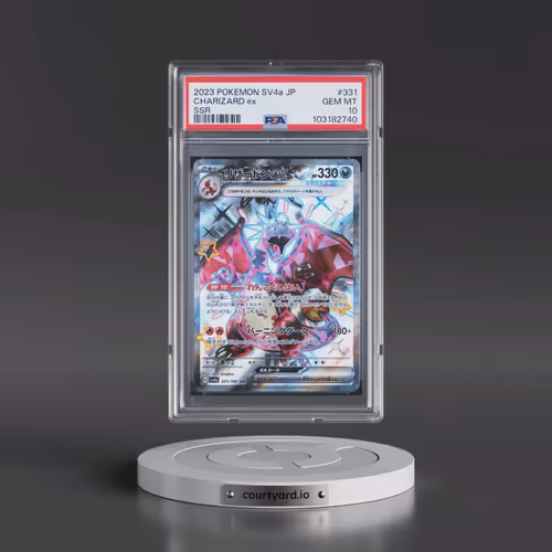 2023 Pokémon Sv4a-Shiny Treasure EX #331 Charizard EX - Holo Ssr (PSA 10 GEM MINT)