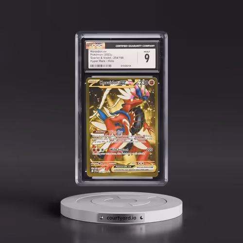 2023 Scarlet & Violet #254/198 Koraidon ex - Hyper Rare Holo (CGC 9 MINT)