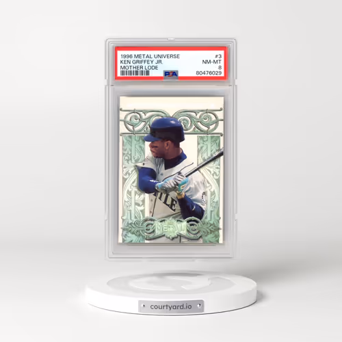 1996 Metal Universe Mother Lode #3 Ken Griffey Jr (PSA 8 NM-MT)