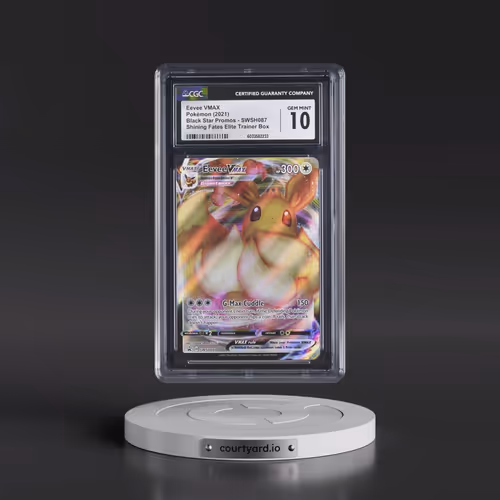 2017 Black Star Promos - Sword & Shield #SWSH087 Eevee VMAX - Shining Fates Elite Trainer Box (Holo)