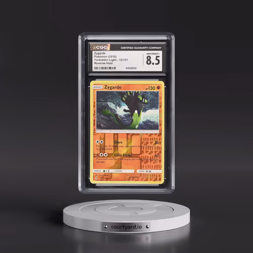 2018 Forbidden Light #72/131 Zygarde - Reverse Holo (CGC 8.5 NM-MT+)