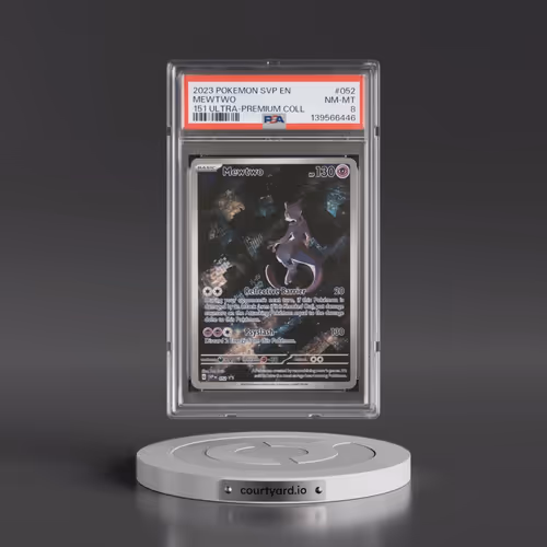 2023 Pokémon Svp EN-SV Black Star Promo #052 Mewtwo - 151 Ultra-Premium Collection (PSA 8 NM-MT)