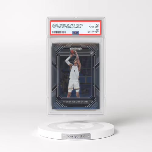 2023 Panini Prizm Draft Picks #2 Victor Wembanyama (PSA 10 GEM MINT)