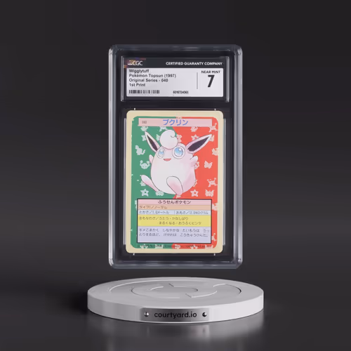 1997 (Only One Pokémon) Original Series #040 Wigglytuff - (Blue Back) 1st Print (CGC 7 NM)