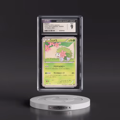 2016 Mythical & Legendary Dream Shine Collection #003/036 Shaymin - 1st Edition Holo (CGC 9 MINT)