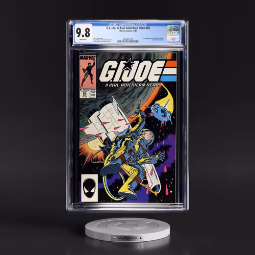G.I. Joe, A Real American Hero #65 CGC 9.8 White Pages (Marvel Comics, 11/87) - Universal