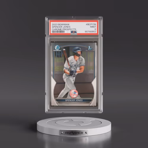 2023 Bowman Chrome Prospects #BCP139 Spencer Jones (PSA 9 MINT)