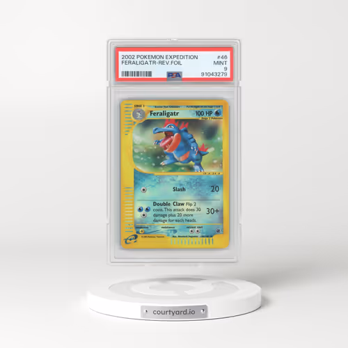 2002 Expedition #46 Feraligatr - Holo (PSA 9 MINT)
