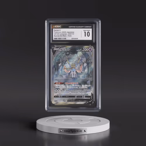 2022 VSTAR Universe #225/172 Zacian V - Special Art Rare Holo (CGC 10 GEM MINT)