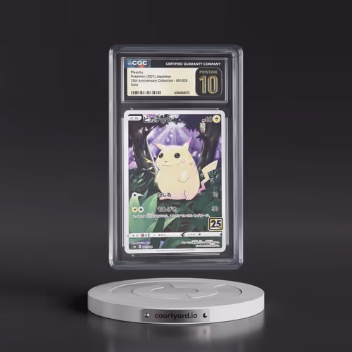 2021 25th Anniversary Collection #001/028 Pikachu - Holo (CGC 10 PRISTINE)
