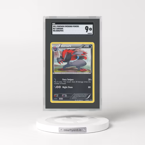 2011 Emerging Powers #67 Zoroark - Holo (SGC 9 MINT)