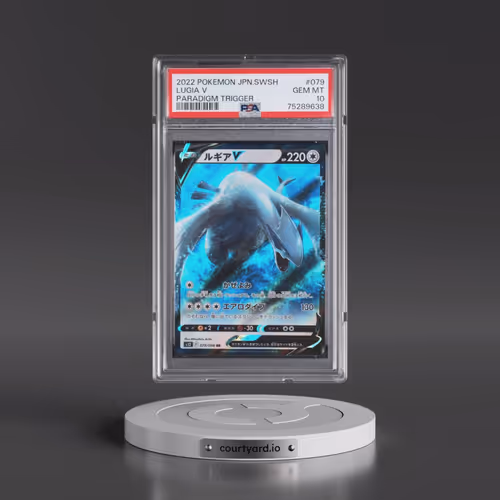2022 Pokémon Sword & Shield Paradigm Trigger #079 Lugia V - Holo (PSA 10 GEM MINT)