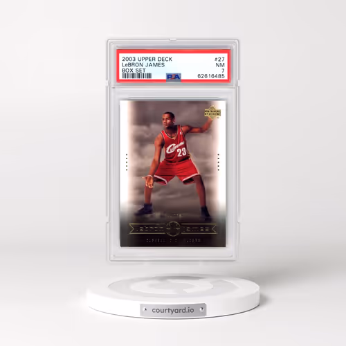 2003 Upper Deck Lebron James Box Set #27 LeBron James (PSA 7 NM)