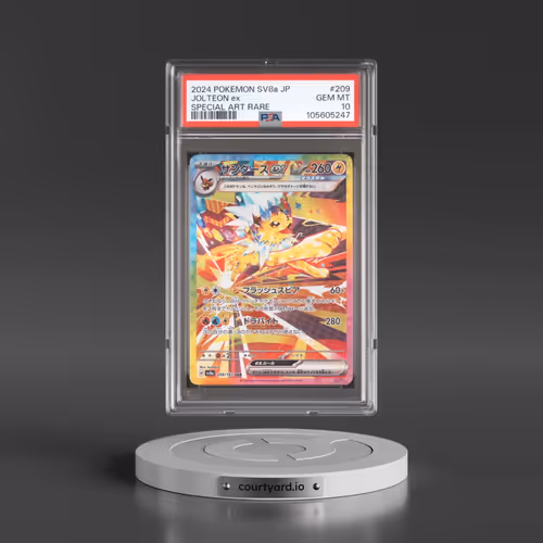 2024 Pokémon Sv8a-Terastal Fest EX #209 Jolteon EX - Holo Special Art Rare (PSA 10 GEM MINT)