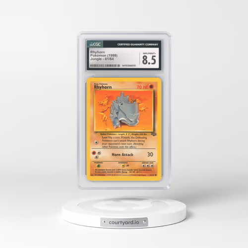 1999 Jungle #61/64 Rhyhorn (CGC 8.5 NM-MT+)