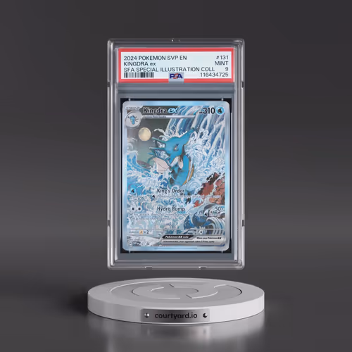 2024 Pokémon Svp EN-SV Black Star Promo #131 Kingdra EX - Holo Shrouded Fable Special Illustration C
