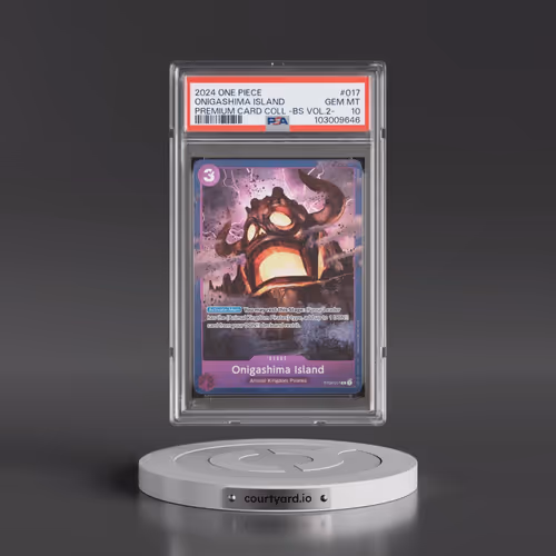 2024 One Piece Premium Card Collection -Best Selection Vol.2 #017 Onigashima Island (PSA 10 GEM MINT