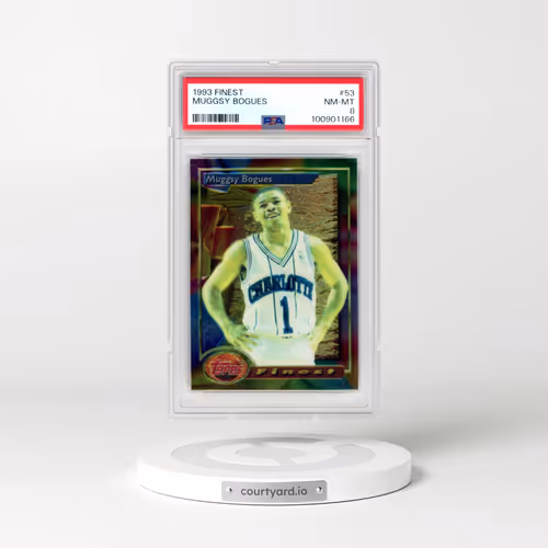 1993 Finest #53 Muggsy Bogues (PSA 8 NM-MT)