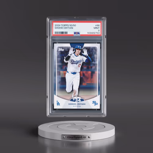 2024 Topps 50/50 Shohei Ohtani #66 Shohei Ohtani (PSA 9 MINT)