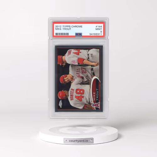 2012 Topps Chrome #144 Mike Trout (PSA 9 MINT)