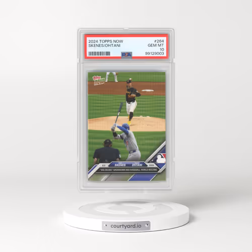 2024 Topps Now #264 Paul Skenes/Shohei Ohtani (PSA 10 GEM MINT)