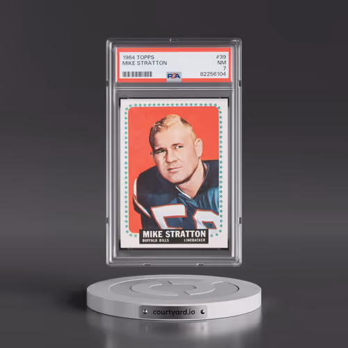 1964 Topps #39 Mike Stratton (PSA 7 NM)