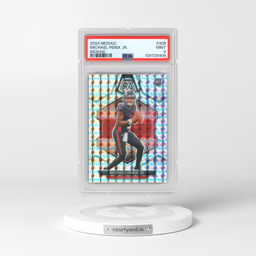 2024 Panini Mosaic #308 Michael Penix Jr. - Mosaic (PSA 9 MINT)