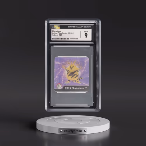 Action Flipz Series 1 (Artbox) - English #61 Electabuzz (CGC 9 MINT)