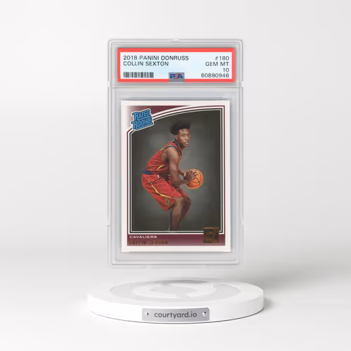 2018 Panini Donruss #180 Collin Sexton (PSA 10 GEM MINT)