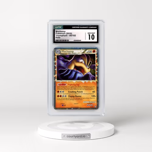 2010 Triumphant #95/102 Machamp - Holo (CGC 10 GEM MINT)