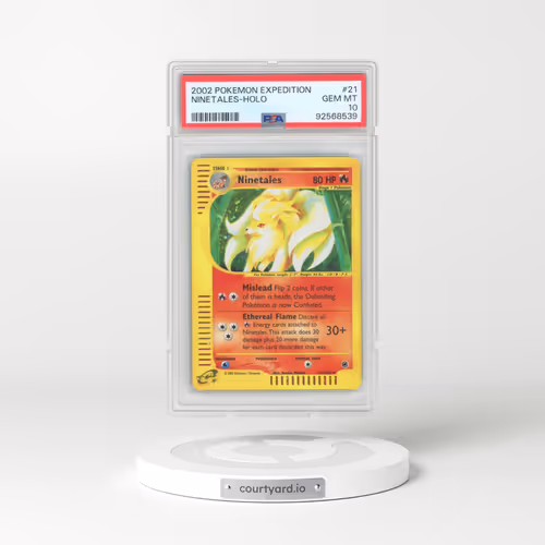 2002 Pokémon Expedition #21 Ninetales - Holo (PSA 10 GEM MINT)