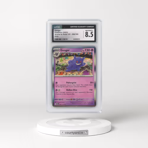 2023 Scarlet & Violet 151 - MEW EN #094/165 Gengar - Holo (CGC 8.5 NM-MT+)