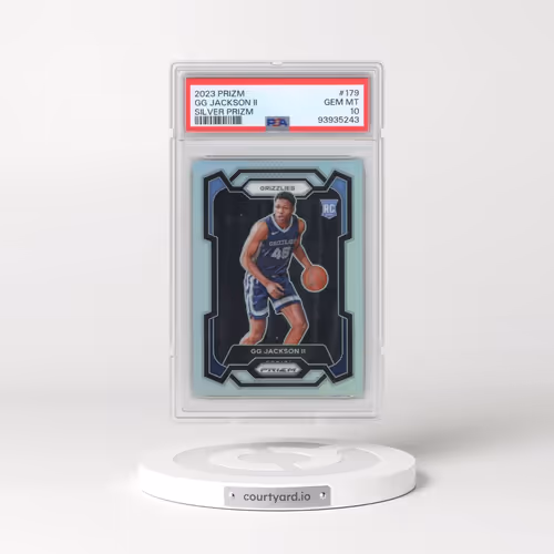 2023 Panini Prizm #179 GG Jackson II - Silver Prizm (PSA 10 GEM MINT)