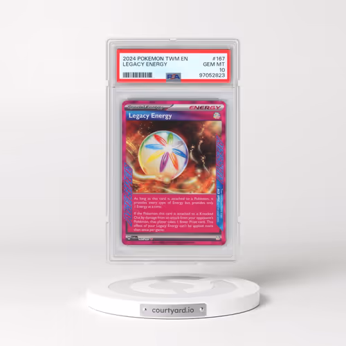 2024 Pokémon Twm EN-Twilight Masquerade #167 Legacy Energy (PSA 10 GEM MINT)
