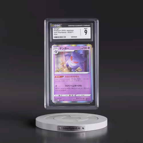 2021 Dark Phantasma #023/071 Gengar - Holo (CGC 9 MINT)