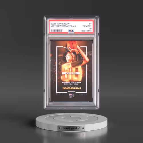 2024 Topps Now #7 Victor Wembanyama (PSA 10 GEM MINT)