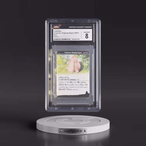 2007 Pokémon Clipping Figure (2018636 Part 2) - Japanese #017 Lickilicky - Part 2 (CGC 8 NM-MT)
