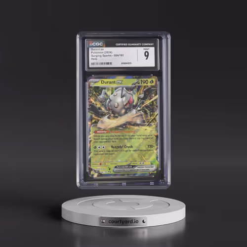 2024 Surging Sparks - SSP EN #004/191 Durant ex - Holo (CGC 9 MINT)