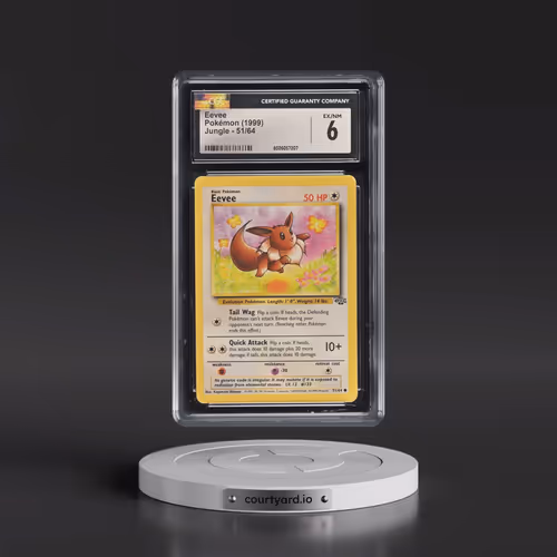 1999 Jungle #51/64 Eevee (CGC 6 EX-NM)