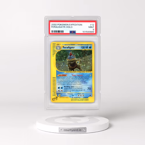 2002 Pokémon Expedition #12 Feraligatr - Holo (PSA 9 MINT)