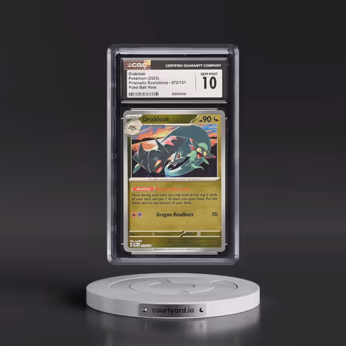 2024 Prismatic Evolutions - PRE EN #072/131 Drakloak - Poké Ball Holo (CGC 10 GEM MINT)